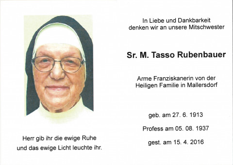 Schwester Tasso