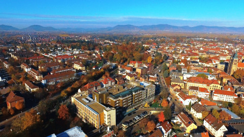 Vinzentius-Krankenhaus Luftbild